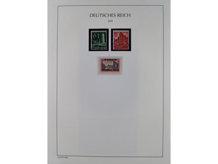 1872/45, meist postfrische und teils gestempelte reichhaltige Material-Sammlung inkl. Dienstmarken, dabei viele Varianten, Fa