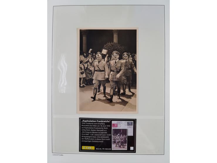 1872/45, meist postfrische und teils gestempelte reichhaltige Material-Sammlung inkl. Dienstmarken, dabei viele Varianten, Fa