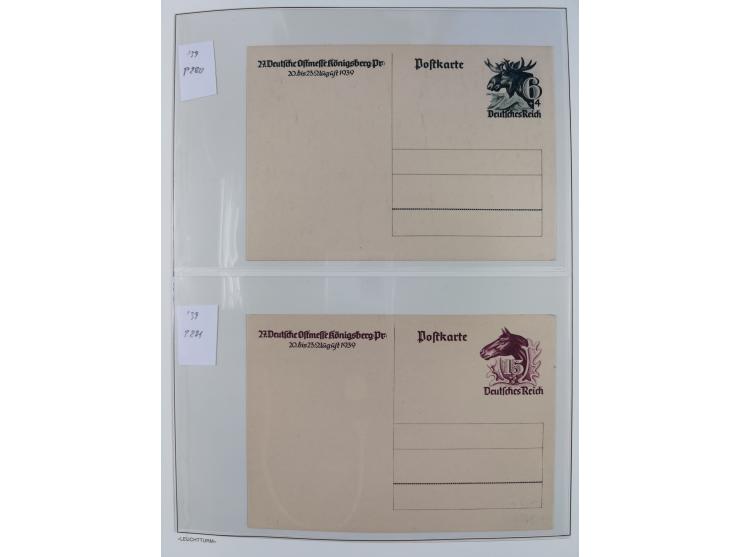 1872/45, meist postfrische und teils gestempelte reichhaltige Material-Sammlung inkl. Dienstmarken, dabei viele Varianten, Fa