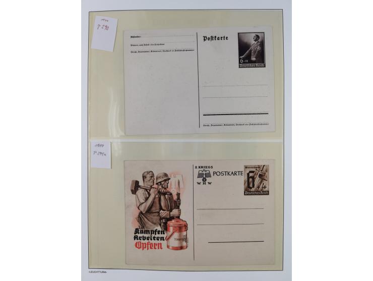 1872/45, meist postfrische und teils gestempelte reichhaltige Material-Sammlung inkl. Dienstmarken, dabei viele Varianten, Fa