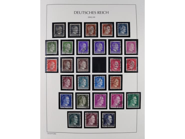 1872/45, meist postfrische und teils gestempelte reichhaltige Material-Sammlung inkl. Dienstmarken, dabei viele Varianten, Fa