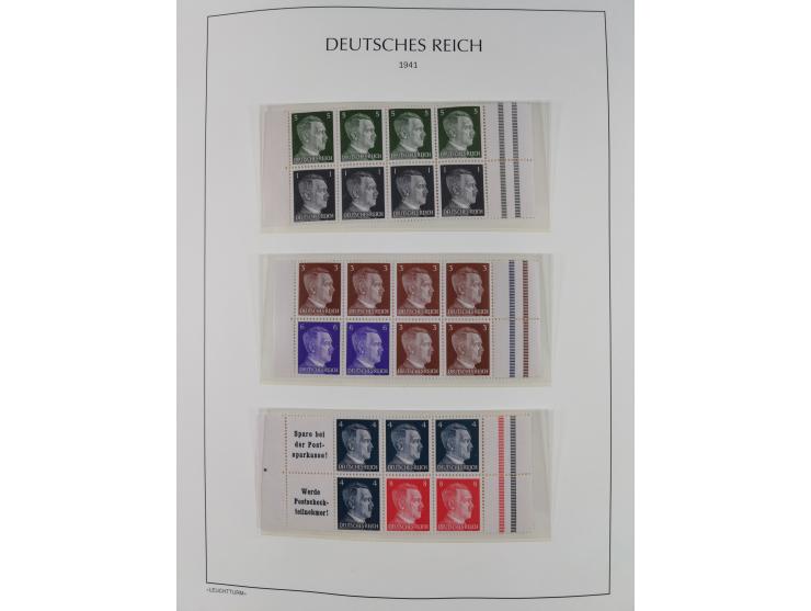 1872/45, meist postfrische und teils gestempelte reichhaltige Material-Sammlung inkl. Dienstmarken, dabei viele Varianten, Fa