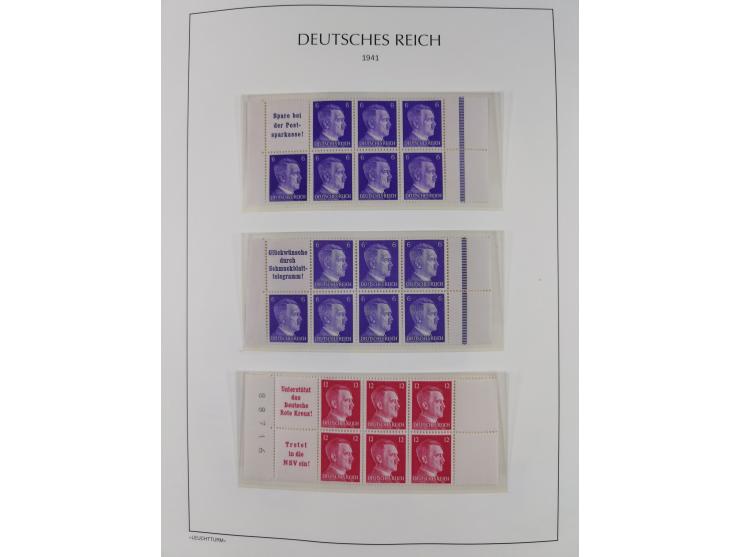 1872/45, meist postfrische und teils gestempelte reichhaltige Material-Sammlung inkl. Dienstmarken, dabei viele Varianten, Fa