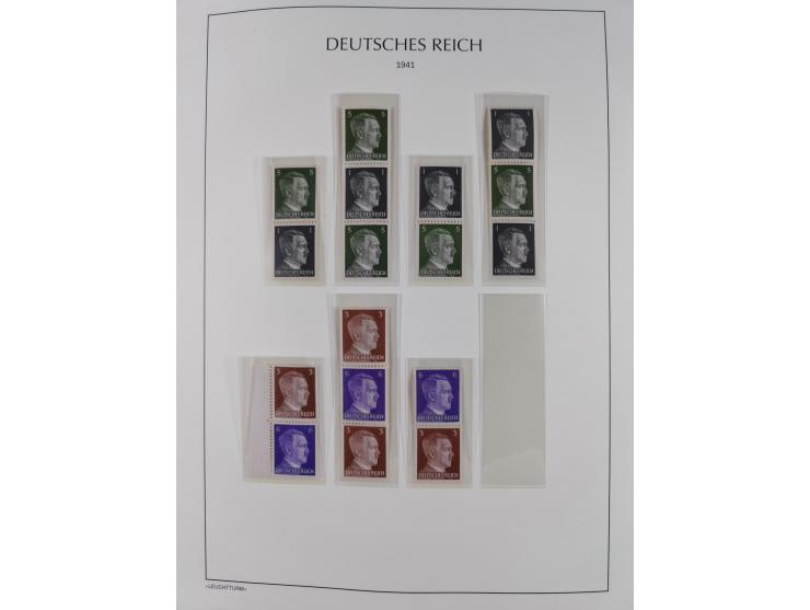 1872/45, meist postfrische und teils gestempelte reichhaltige Material-Sammlung inkl. Dienstmarken, dabei viele Varianten, Fa