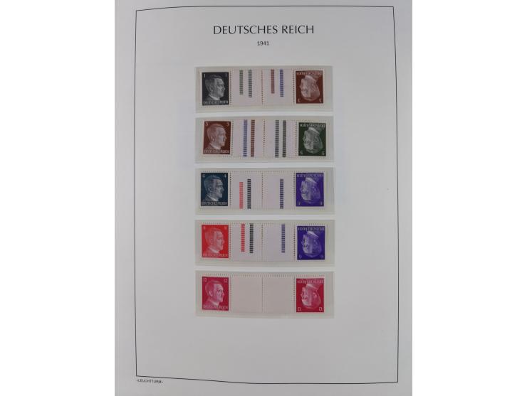 1872/45, meist postfrische und teils gestempelte reichhaltige Material-Sammlung inkl. Dienstmarken, dabei viele Varianten, Fa