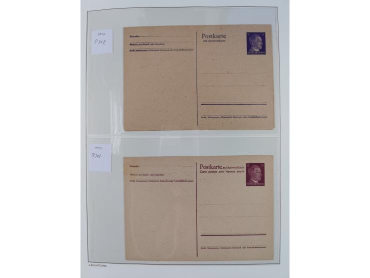 1872/45, meist postfrische und teils gestempelte reichhaltige Material-Sammlung inkl. Dienstmarken, dabei viele Varianten, Fa