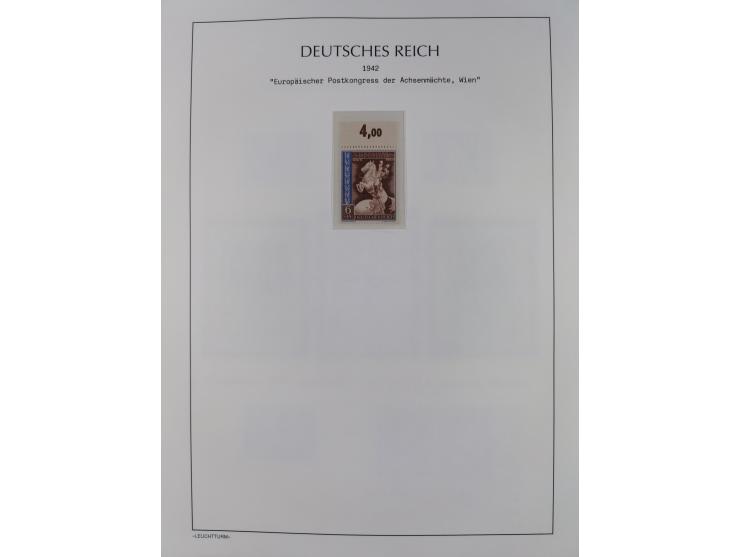 1872/45, meist postfrische und teils gestempelte reichhaltige Material-Sammlung inkl. Dienstmarken, dabei viele Varianten, Fa