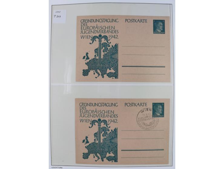 1872/45, meist postfrische und teils gestempelte reichhaltige Material-Sammlung inkl. Dienstmarken, dabei viele Varianten, Fa