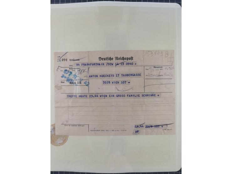 1872/45, meist postfrische und teils gestempelte reichhaltige Material-Sammlung inkl. Dienstmarken, dabei viele Varianten, Fa