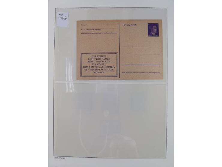 1872/45, meist postfrische und teils gestempelte reichhaltige Material-Sammlung inkl. Dienstmarken, dabei viele Varianten, Fa