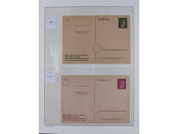 1872/45, meist postfrische und teils gestempelte reichhaltige Material-Sammlung inkl. Dienstmarken, dabei viele Varianten, Fa