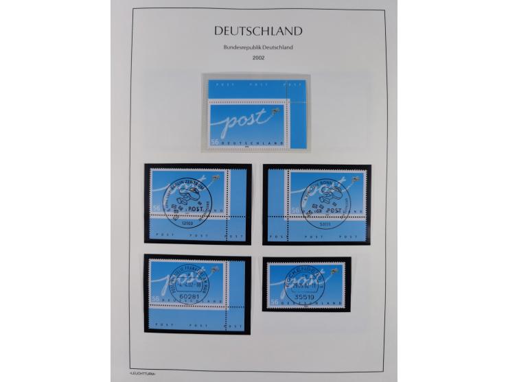 1949/2024, umfangreiche postfrische und zusätzlich teils gestempelte Sammlung in über 100 Vordruckalben und hunderten losen B