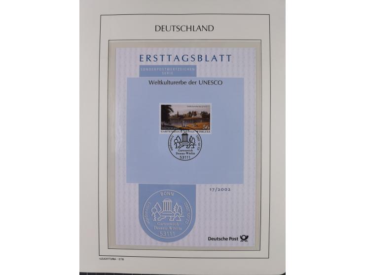 1949/2024, umfangreiche postfrische und zusätzlich teils gestempelte Sammlung in über 100 Vordruckalben und hunderten losen B