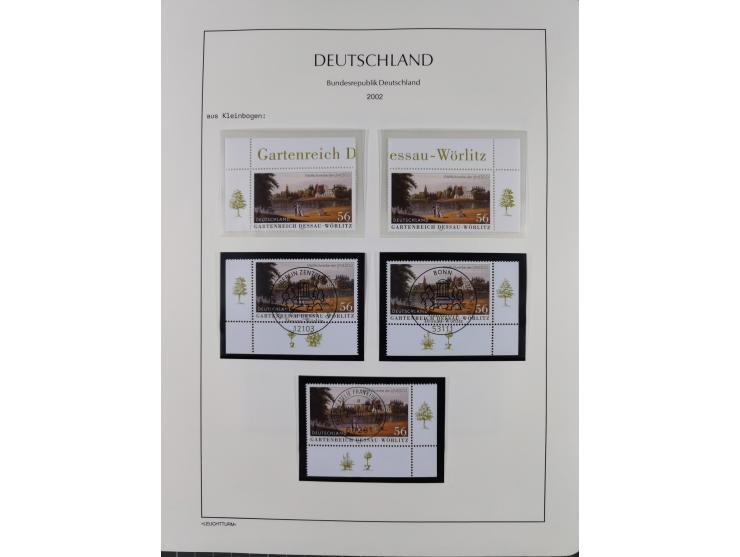 1949/2024, umfangreiche postfrische und zusätzlich teils gestempelte Sammlung in über 100 Vordruckalben und hunderten losen B