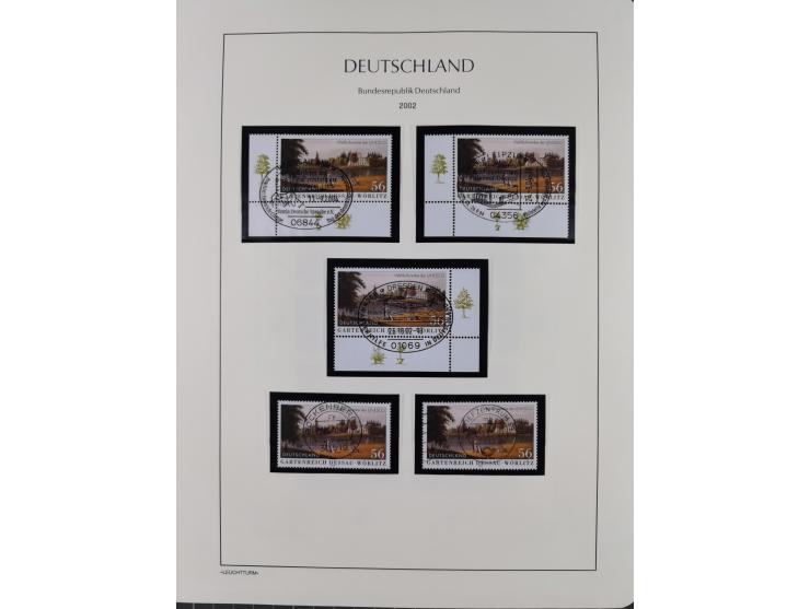 1949/2024, umfangreiche postfrische und zusätzlich teils gestempelte Sammlung in über 100 Vordruckalben und hunderten losen B