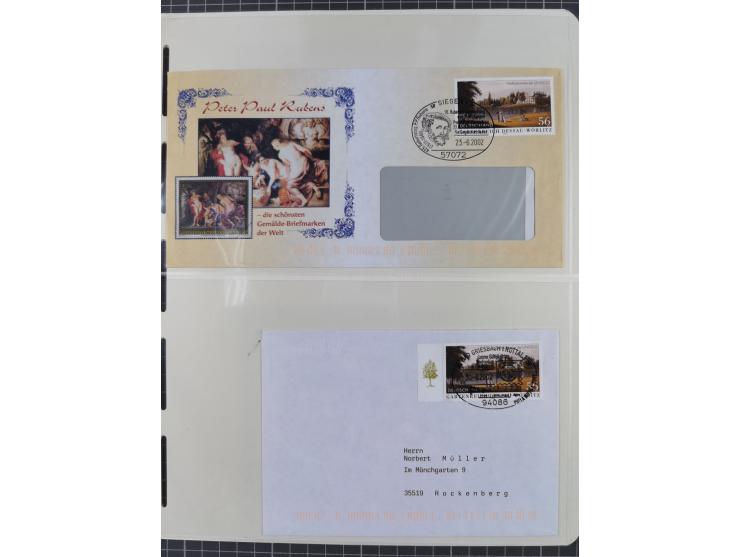 1949/2024, umfangreiche postfrische und zusätzlich teils gestempelte Sammlung in über 100 Vordruckalben und hunderten losen B