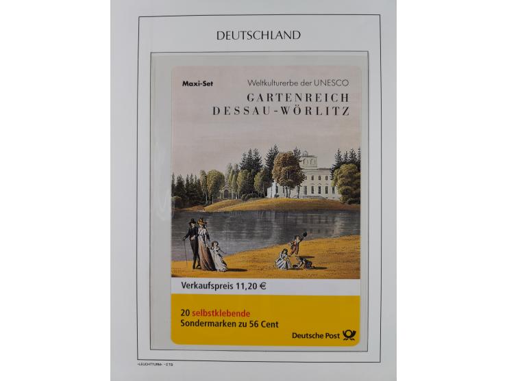 1949/2024, umfangreiche postfrische und zusätzlich teils gestempelte Sammlung in über 100 Vordruckalben und hunderten losen B