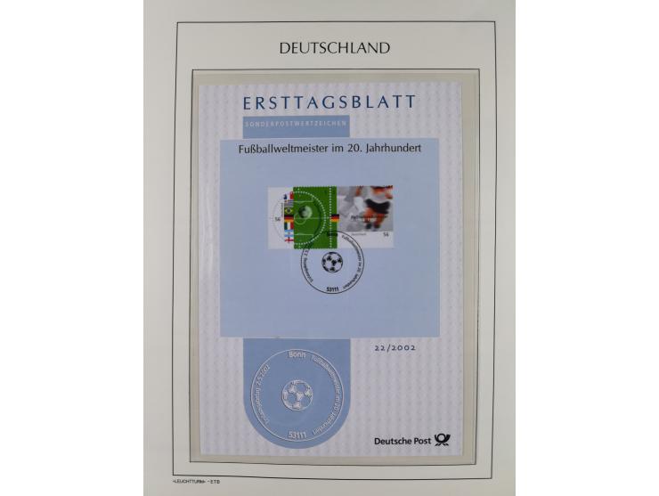 1949/2024, umfangreiche postfrische und zusätzlich teils gestempelte Sammlung in über 100 Vordruckalben und hunderten losen B