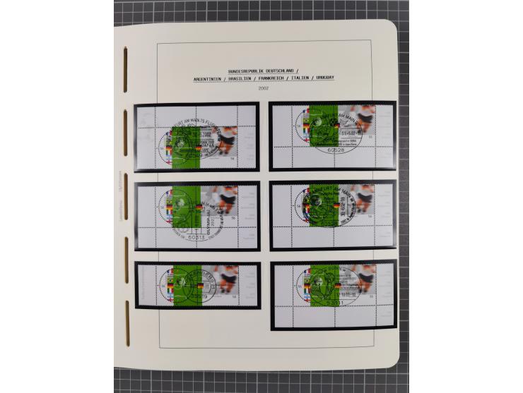 1949/2024, umfangreiche postfrische und zusätzlich teils gestempelte Sammlung in über 100 Vordruckalben und hunderten losen B