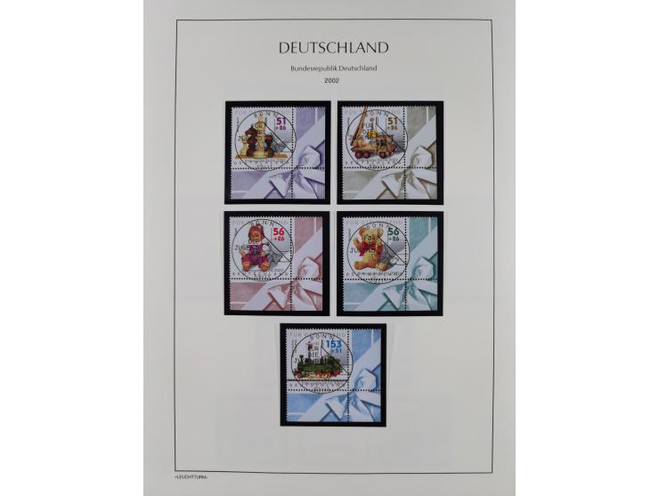 1949/2024, umfangreiche postfrische und zusätzlich teils gestempelte Sammlung in über 100 Vordruckalben und hunderten losen B