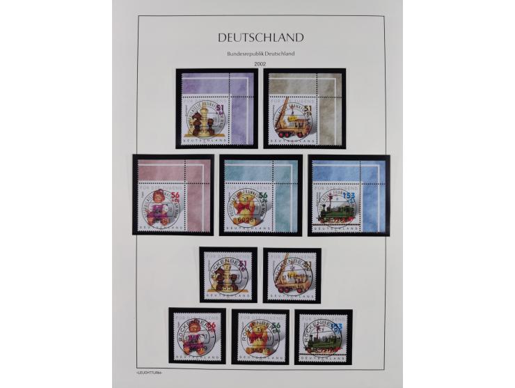 1949/2024, umfangreiche postfrische und zusätzlich teils gestempelte Sammlung in über 100 Vordruckalben und hunderten losen B