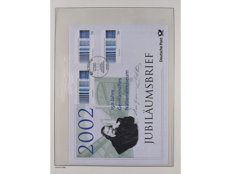 1949/2024, umfangreiche postfrische und zusätzlich teils gestempelte Sammlung in über 100 Vordruckalben und hunderten losen B