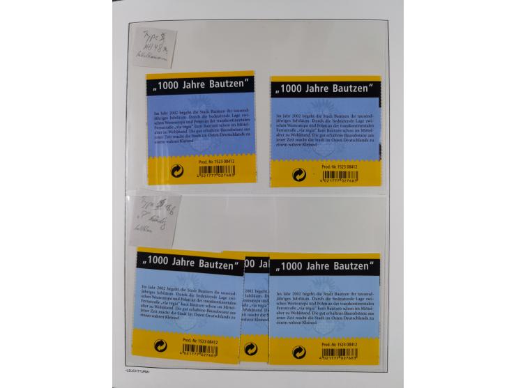 1949/2024, umfangreiche postfrische und zusätzlich teils gestempelte Sammlung in über 100 Vordruckalben und hunderten losen B