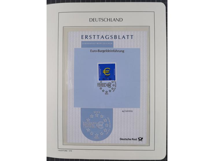 1949/2024, umfangreiche postfrische und zusätzlich teils gestempelte Sammlung in über 100 Vordruckalben und hunderten losen B