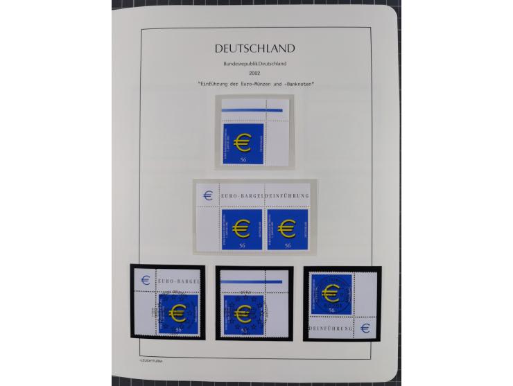 1949/2024, umfangreiche postfrische und zusätzlich teils gestempelte Sammlung in über 100 Vordruckalben und hunderten losen B