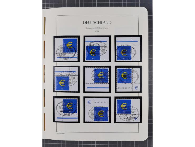 1949/2024, umfangreiche postfrische und zusätzlich teils gestempelte Sammlung in über 100 Vordruckalben und hunderten losen B