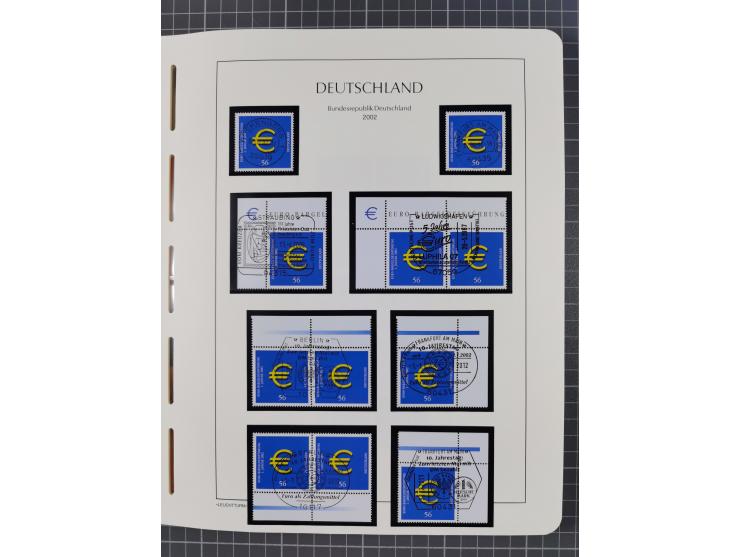 1949/2024, umfangreiche postfrische und zusätzlich teils gestempelte Sammlung in über 100 Vordruckalben und hunderten losen B