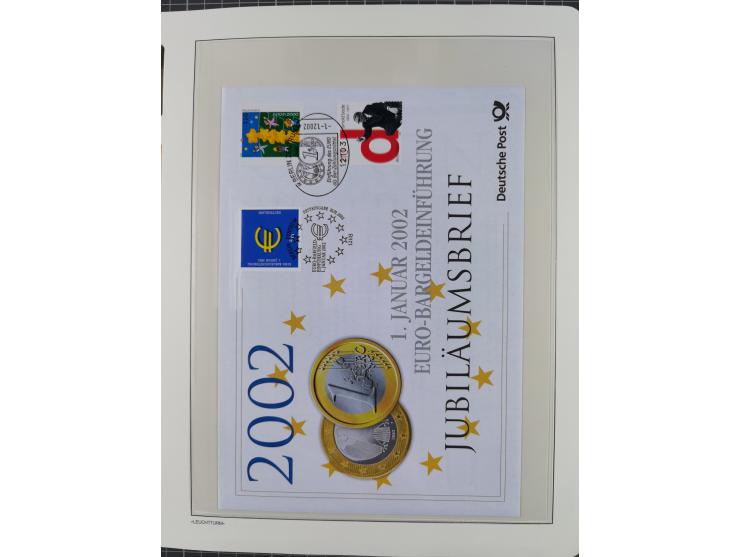 1949/2024, umfangreiche postfrische und zusätzlich teils gestempelte Sammlung in über 100 Vordruckalben und hunderten losen B