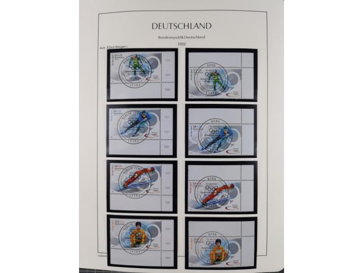 1949/2024, umfangreiche postfrische und zusätzlich teils gestempelte Sammlung in über 100 Vordruckalben und hunderten losen B