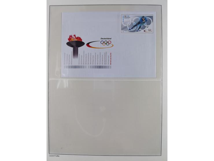 1949/2024, umfangreiche postfrische und zusätzlich teils gestempelte Sammlung in über 100 Vordruckalben und hunderten losen B