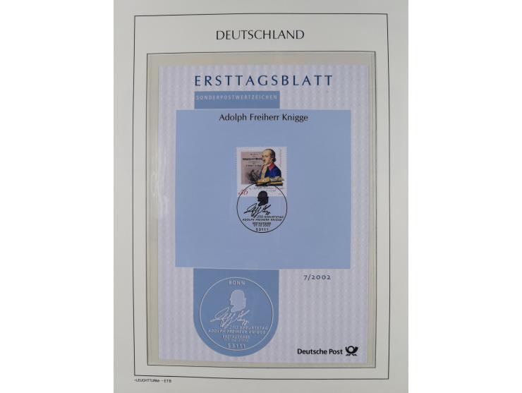 1949/2024, umfangreiche postfrische und zusätzlich teils gestempelte Sammlung in über 100 Vordruckalben und hunderten losen B