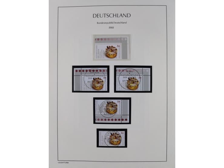 1949/2024, umfangreiche postfrische und zusätzlich teils gestempelte Sammlung in über 100 Vordruckalben und hunderten losen B