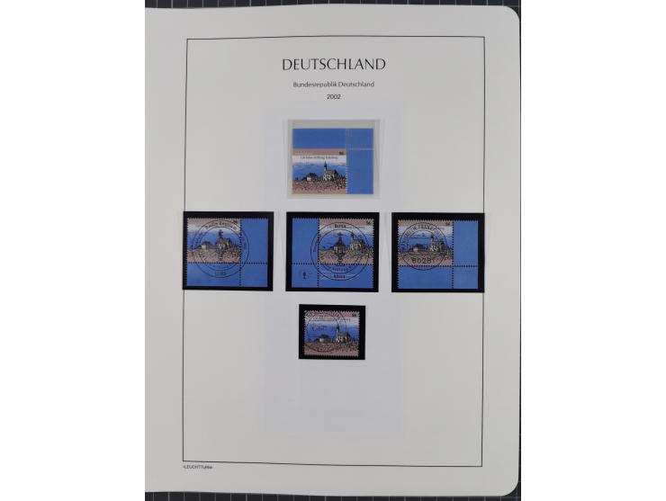 1949/2024, umfangreiche postfrische und zusätzlich teils gestempelte Sammlung in über 100 Vordruckalben und hunderten losen B