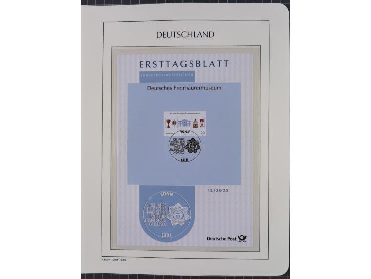 1949/2024, umfangreiche postfrische und zusätzlich teils gestempelte Sammlung in über 100 Vordruckalben und hunderten losen B