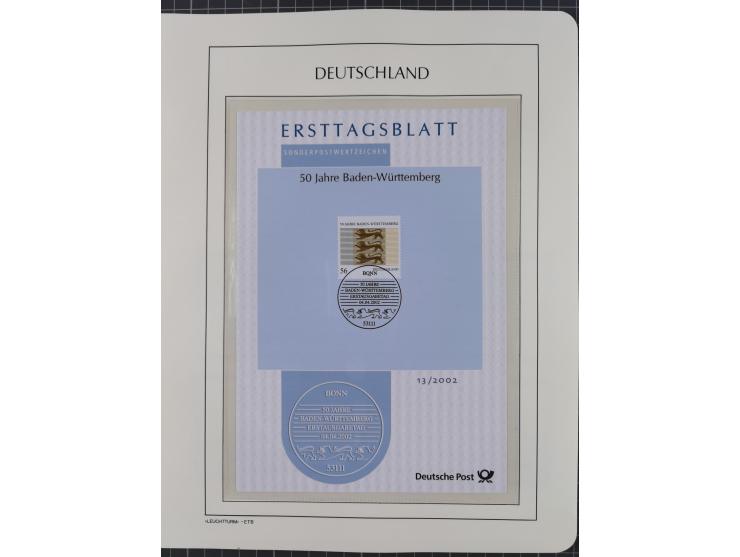 1949/2024, umfangreiche postfrische und zusätzlich teils gestempelte Sammlung in über 100 Vordruckalben und hunderten losen B