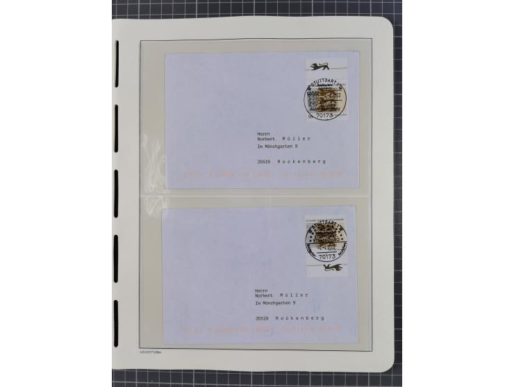 1949/2024, umfangreiche postfrische und zusätzlich teils gestempelte Sammlung in über 100 Vordruckalben und hunderten losen B