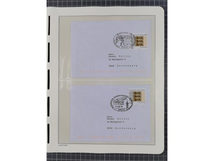 1949/2024, umfangreiche postfrische und zusätzlich teils gestempelte Sammlung in über 100 Vordruckalben und hunderten losen B