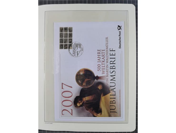 1949/2024, umfangreiche postfrische und zusätzlich teils gestempelte Sammlung in über 100 Vordruckalben und hunderten losen B