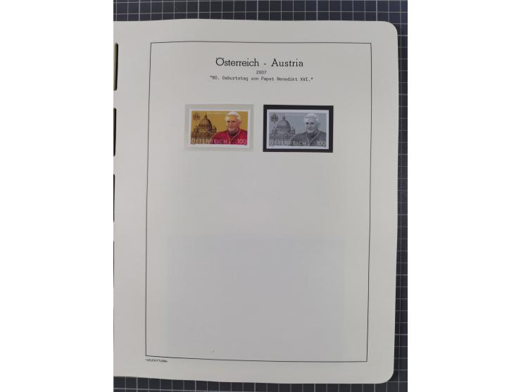 1949/2024, umfangreiche postfrische und zusätzlich teils gestempelte Sammlung in über 100 Vordruckalben und hunderten losen B