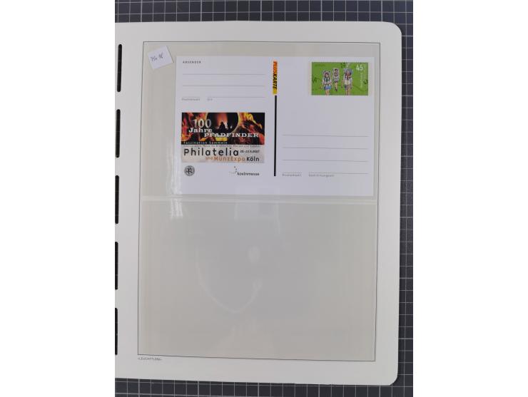 1949/2024, umfangreiche postfrische und zusätzlich teils gestempelte Sammlung in über 100 Vordruckalben und hunderten losen B