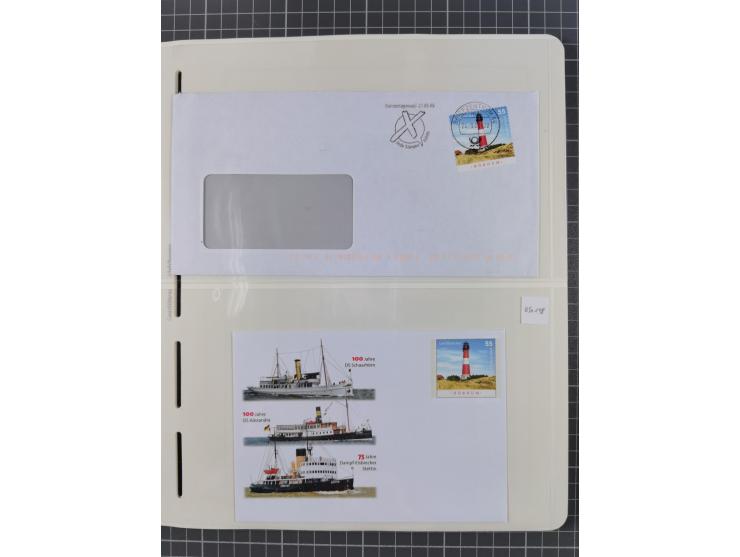 1949/2024, umfangreiche postfrische und zusätzlich teils gestempelte Sammlung in über 100 Vordruckalben und hunderten losen B