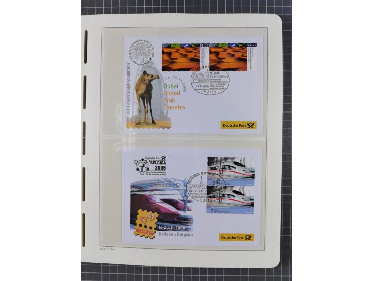 1949/2024, umfangreiche postfrische und zusätzlich teils gestempelte Sammlung in über 100 Vordruckalben und hunderten losen B