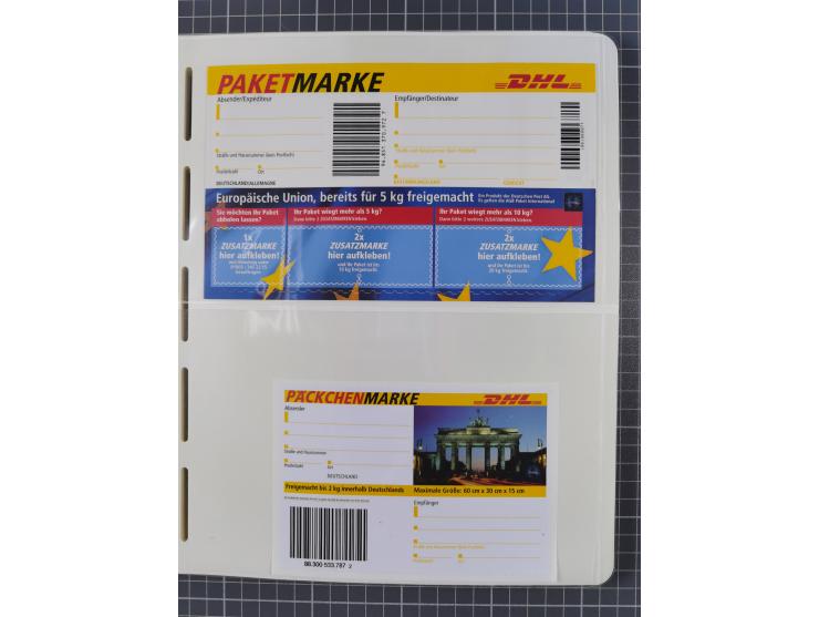 1949/2024, umfangreiche postfrische und zusätzlich teils gestempelte Sammlung in über 100 Vordruckalben und hunderten losen B