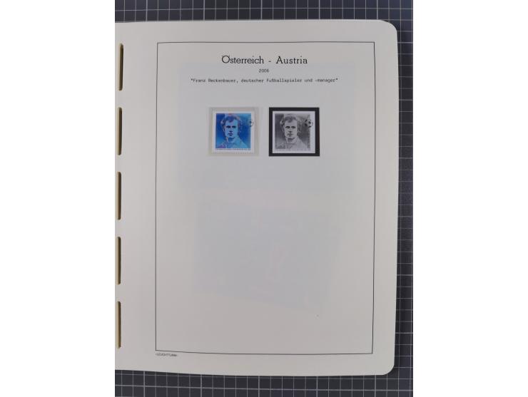 1949/2024, umfangreiche postfrische und zusätzlich teils gestempelte Sammlung in über 100 Vordruckalben und hunderten losen B