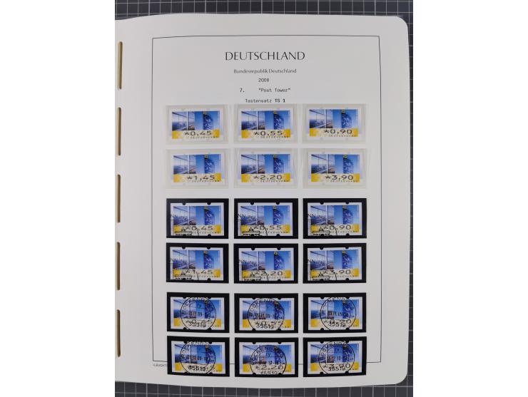 1949/2024, umfangreiche postfrische und zusätzlich teils gestempelte Sammlung in über 100 Vordruckalben und hunderten losen B