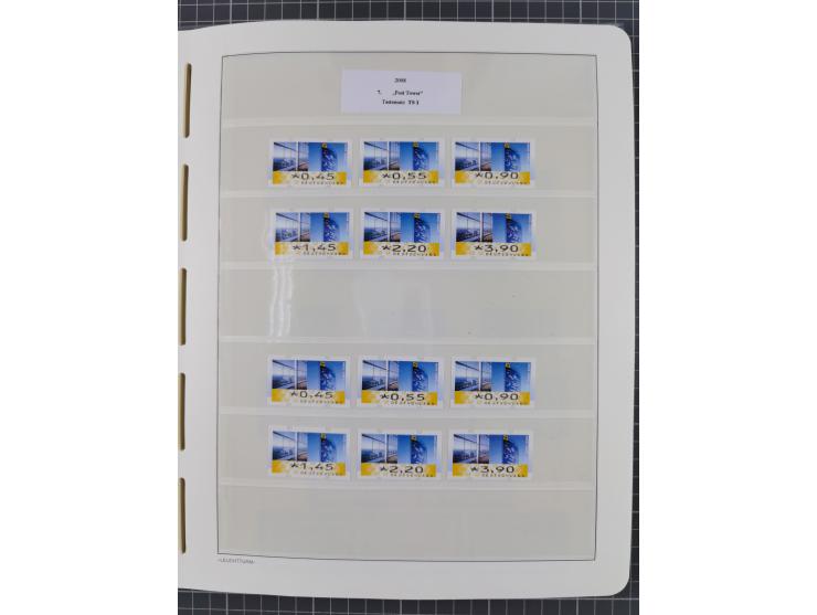 1949/2024, umfangreiche postfrische und zusätzlich teils gestempelte Sammlung in über 100 Vordruckalben und hunderten losen B